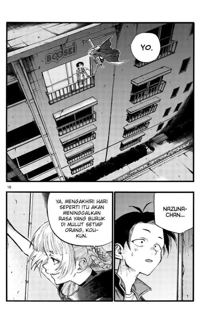 Yofukashi no Uta chapter 24 halaman 17