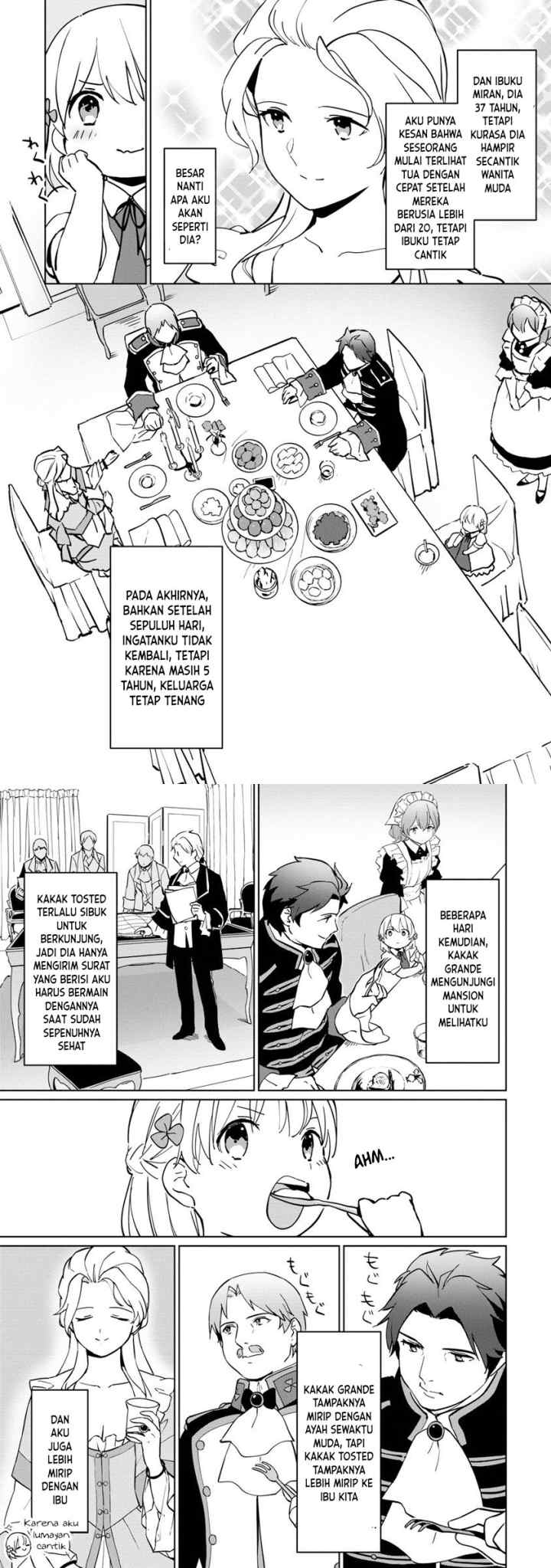 Koushaku Reijou ni Tensei shiteshimatta node, Mental Otome na Ore wa, Zenryoku de Onnanoko wo Tanoshimimasu chapter 1 halaman 16