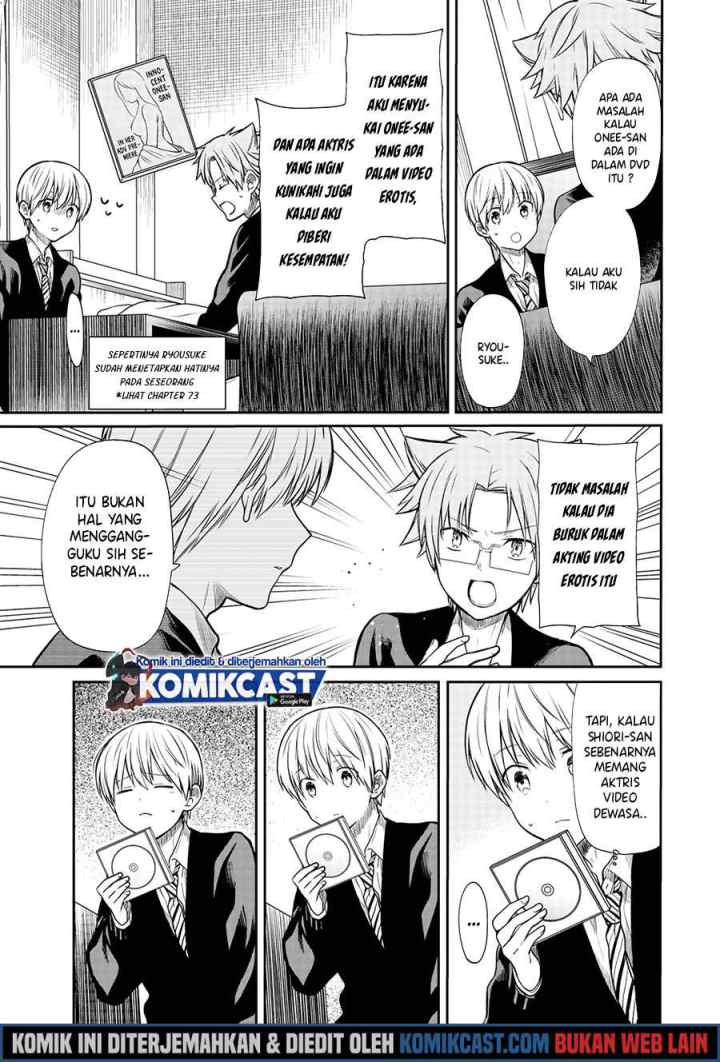 Danshi Koukousei wo Yashinaitai Onee-san no Hanashi chapter 156 halaman 4