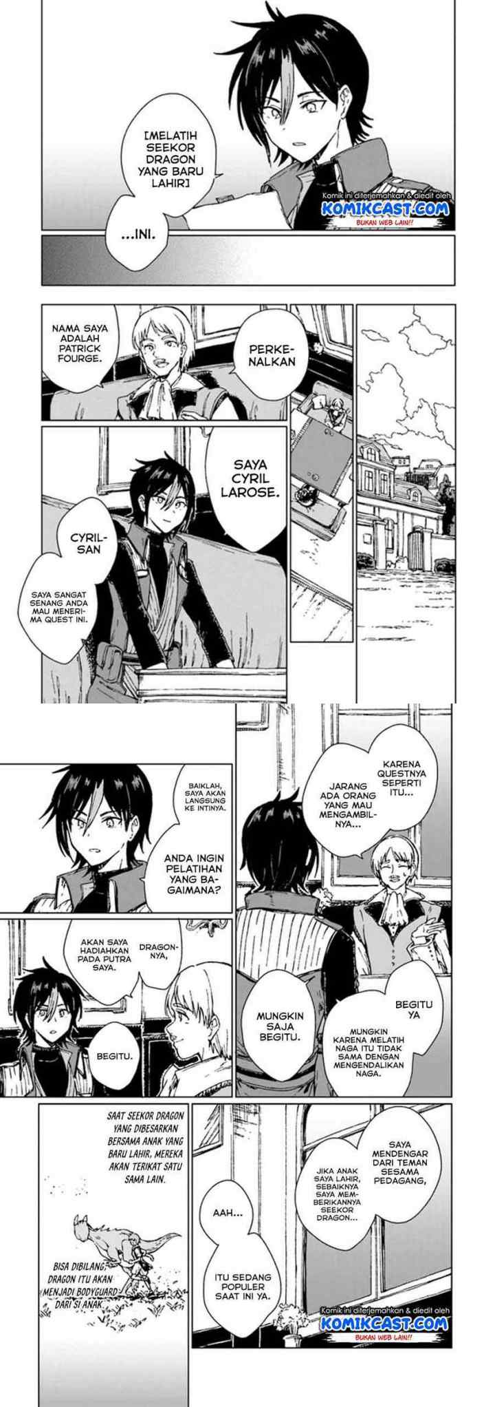 S-kyuu Guild wo Tsuihou saretakedo, Jitsu wa Ore dake Dragon no Kotoba ga Wakaru no de, Kidzuita Toki ni wa Ryuu Kishi no Chouten wo Kiwametemashita chapter 1 halaman 11
