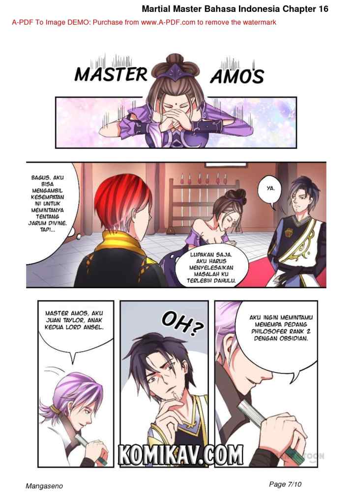 Martial Master chapter 16 halaman 7