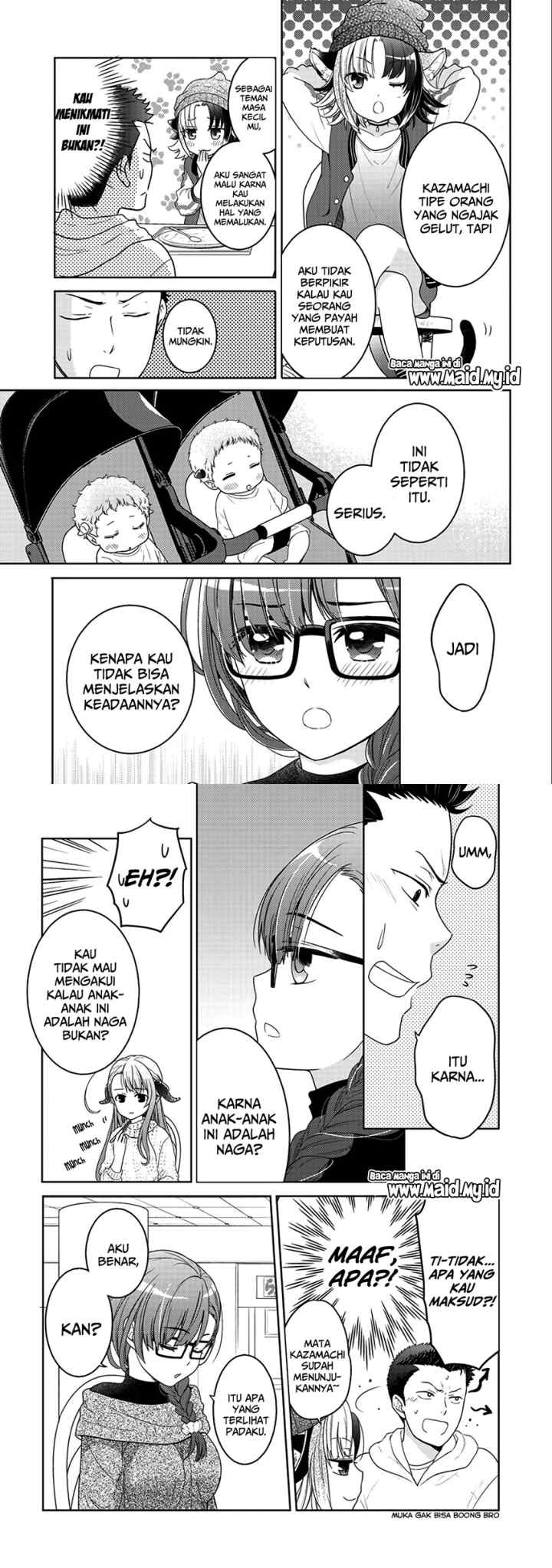 Kitaku Tochuu de Yome to Musume ga Dekita n dakedo Dragon datta chapter 6 halaman 5