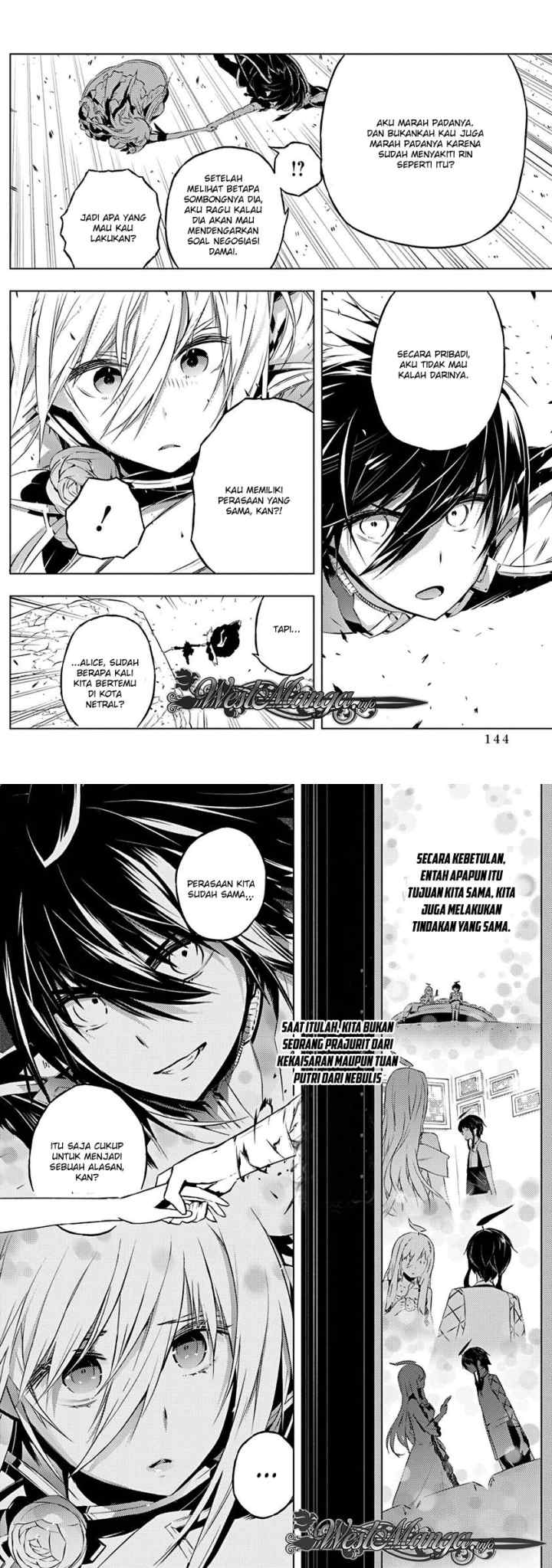 Kimi to Boku no Saigo no Senjou arui wa Sekai ga Hajimaru Seisen chapter 12 halaman 4