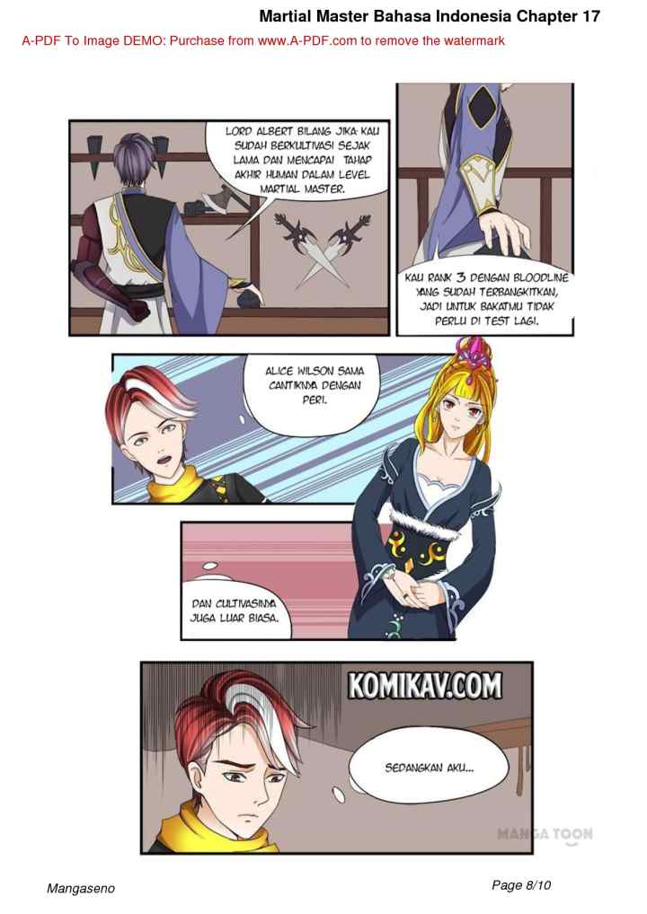 Martial Master chapter 17 halaman 8