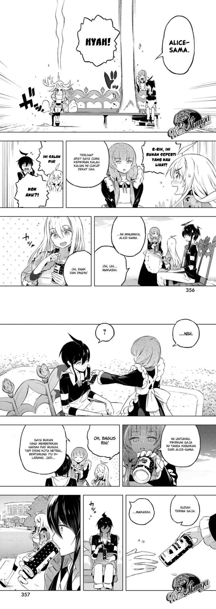 Kimi to Boku no Saigo no Senjou arui wa Sekai ga Hajimaru Seisen chapter 18 halaman 8