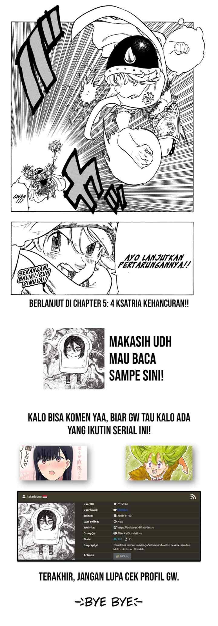 Mokushiroku no Yonkishi chapter 4 halaman 11