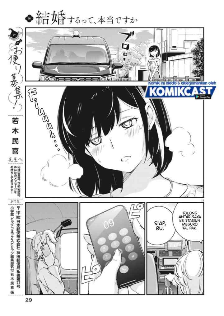 Kekkon Surutte, Hontou desu ka? chapter 35 halaman 19