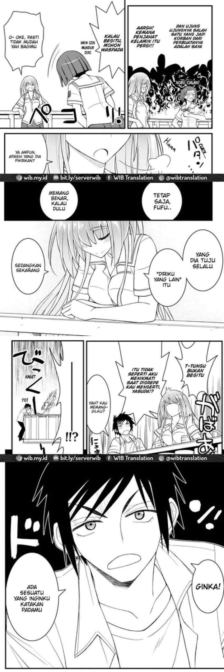 Kin no Kanojo Gin no Kanojo chapter 41 halaman 14