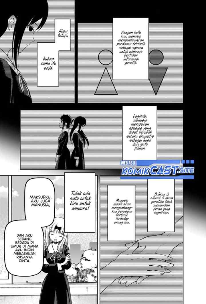 Kaguya-sama wa Kokurasetai: Tensai-tachi no Renai Zunousen chapter 279 halaman 8
