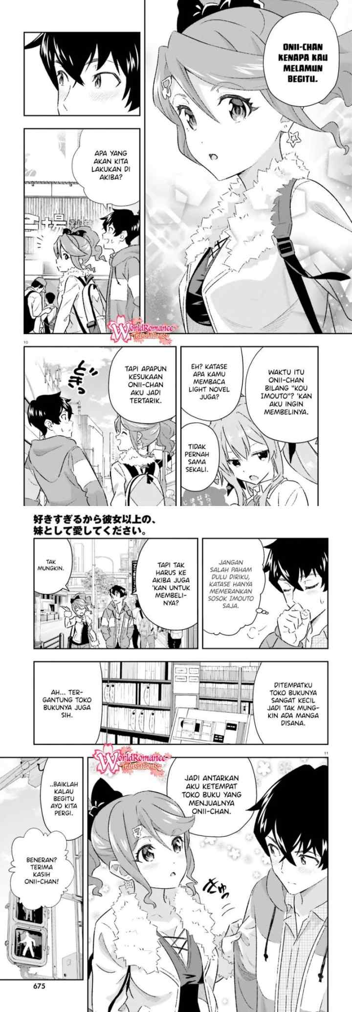 Suki Sugiru Kara Kanojo Ijou no, Imouto Toshite Aishite Kudasai chapter 5 halaman 6