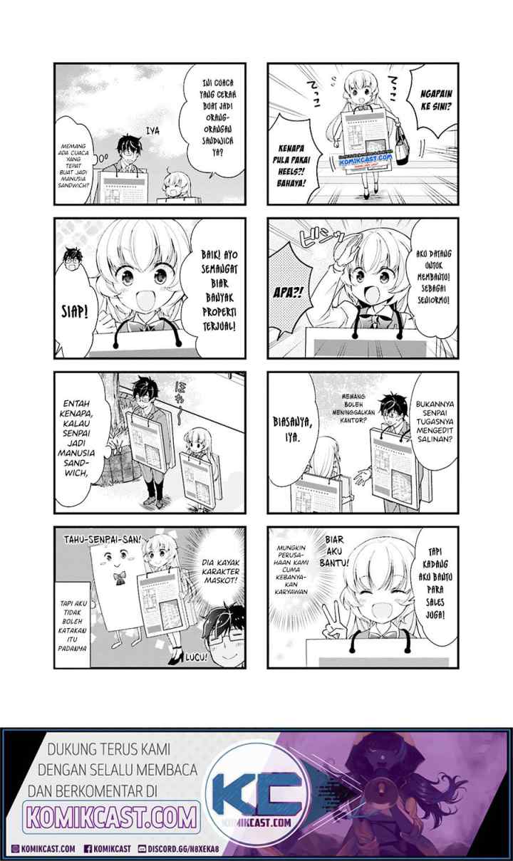 Chicchai Senpai ga Kawaisugiru chapter 3 halaman 4