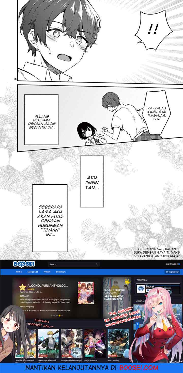 Shiotaiou no Sato-san ga Ore ni dake Amai chapter 4 halaman 19