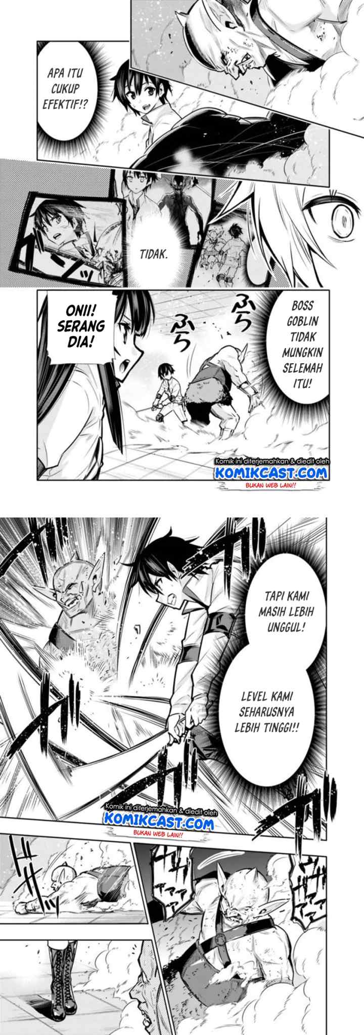 Chikashitsu Dungeon: Binbou Kyoudai wa Goraku wo Motomete Saikyou e chapter 6 halaman 8