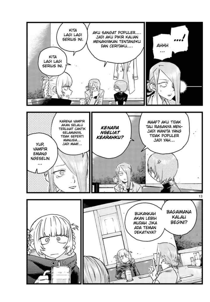 Yofukashi no Uta chapter 105 halaman 14