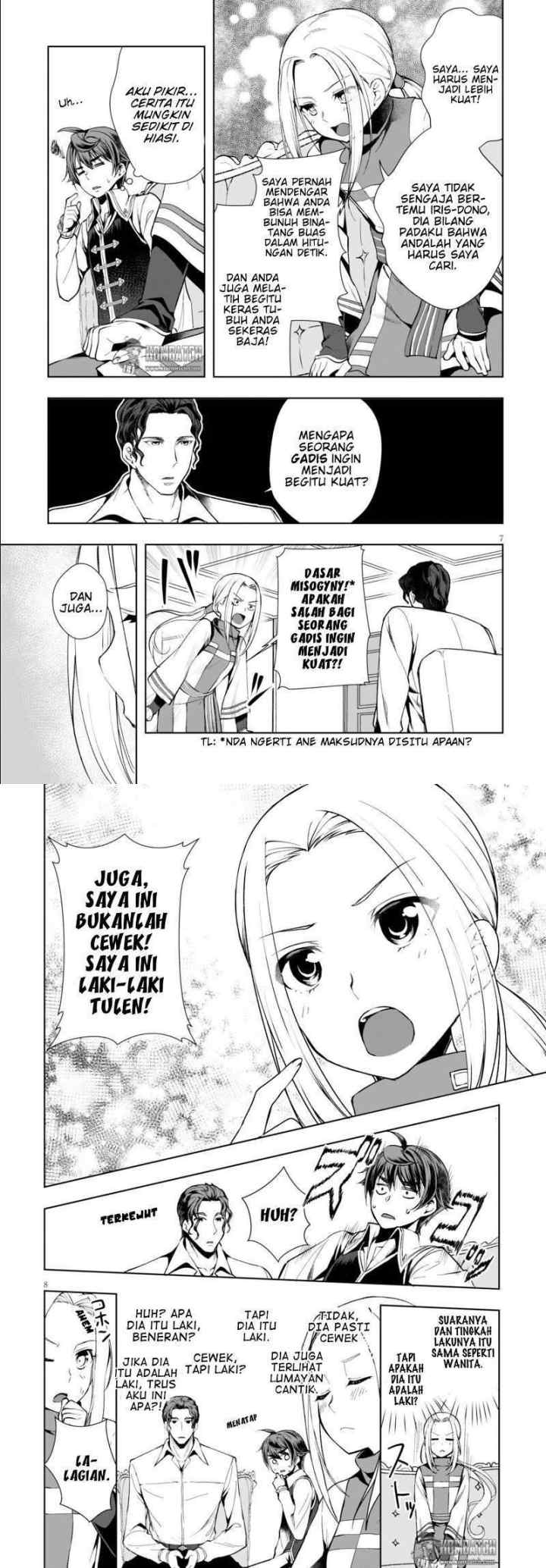Botsuraku Youtei Nanode, Kajishokunin wo Mezasu chapter 4 halaman 4