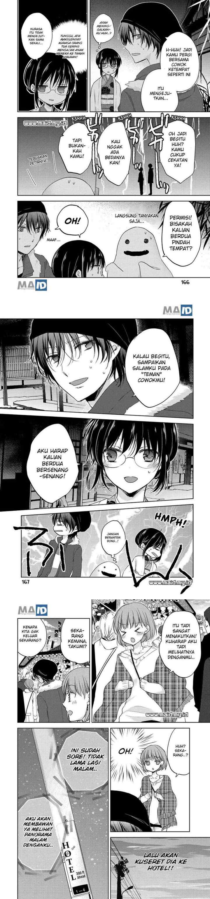Midara na Ao-chan wa Benkyou ga Dekinai chapter 5 halaman 11