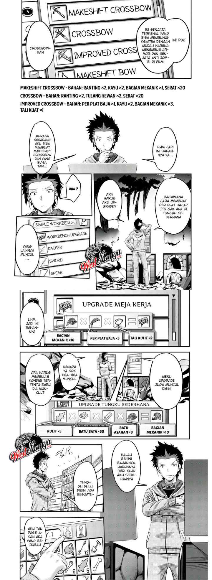 Craft Game no Nouryoku de Isekai Kouryaku!! chapter 4 halaman 4