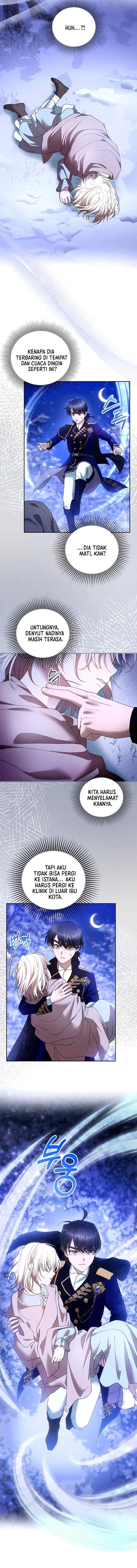 I Am Trying To Divorce My Villain Husband, But We Have A Child chapter 110 halaman 11