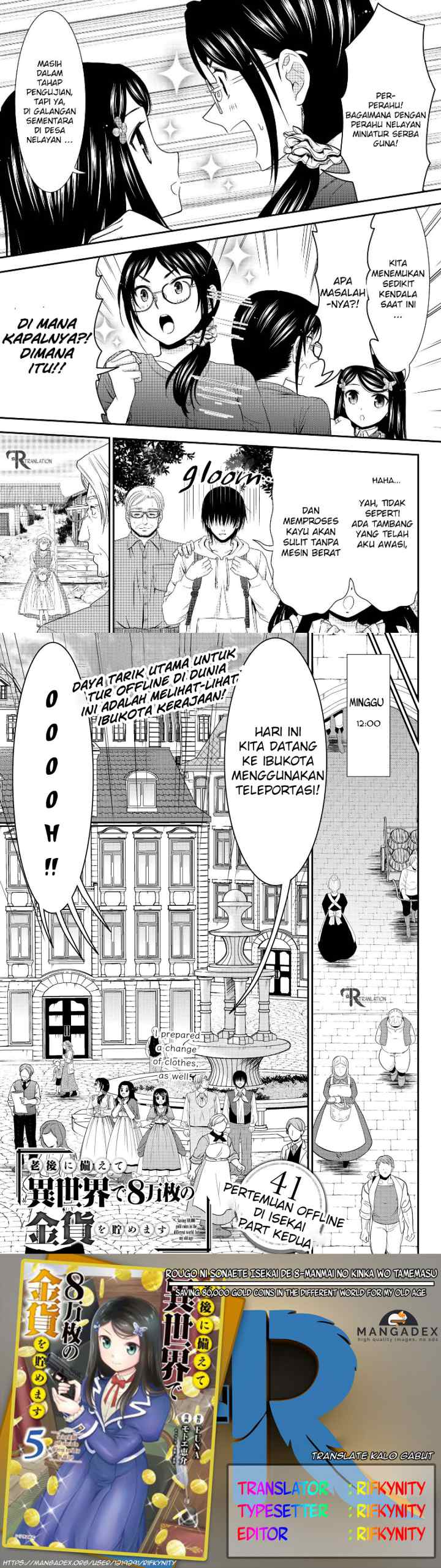 Saving 80,000 Gold Coins in the Different World for My Old Age chapter 41 halaman 6