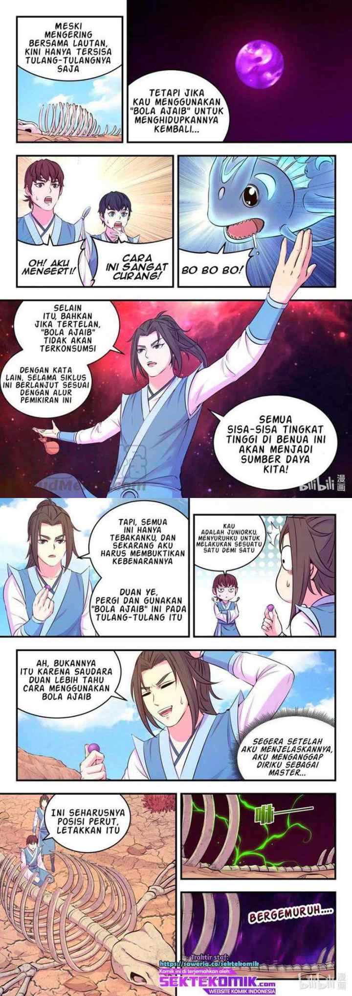 Legendary Fish Take The World chapter 77.2 halaman 9