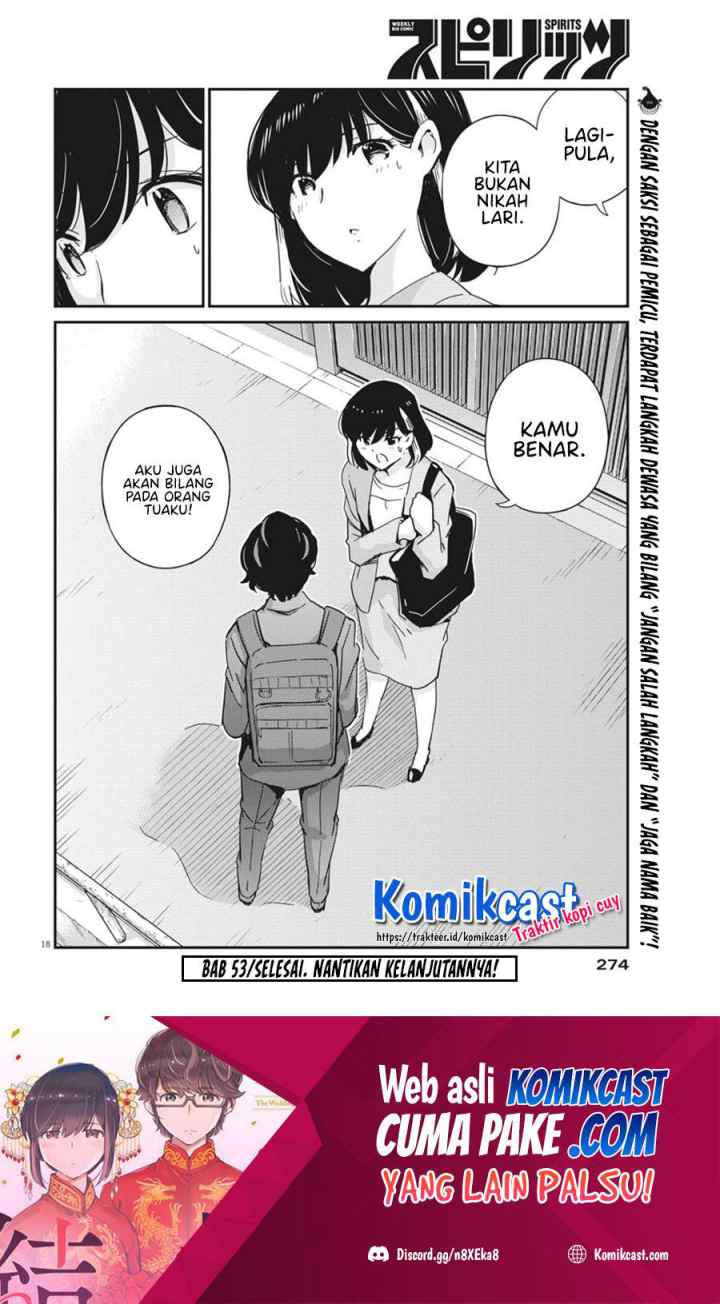 Kekkon Surutte, Hontou desu ka? chapter 53 halaman 19