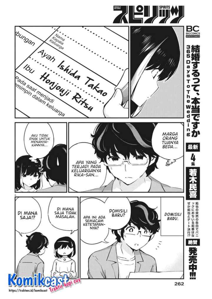 Kekkon Surutte, Hontou desu ka? chapter 53 halaman 7