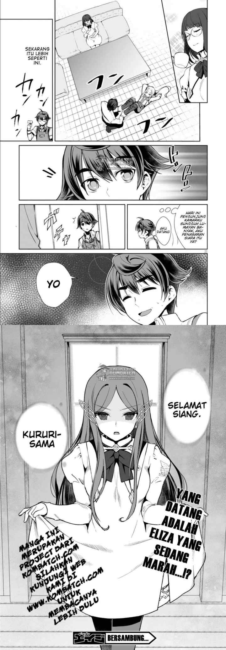 Botsuraku Youtei Nanode, Kajishokunin wo Mezasu chapter 6 halaman 11