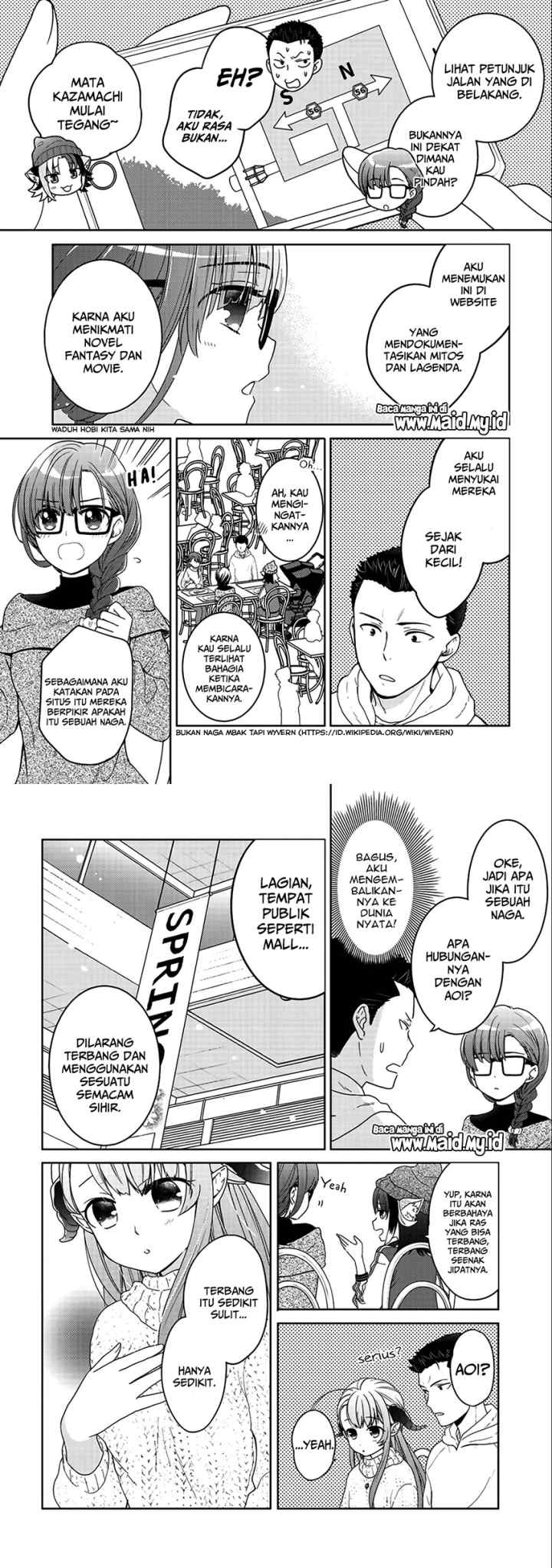 Kitaku Tochuu de Yome to Musume ga Dekita n dakedo Dragon datta chapter 6 halaman 7