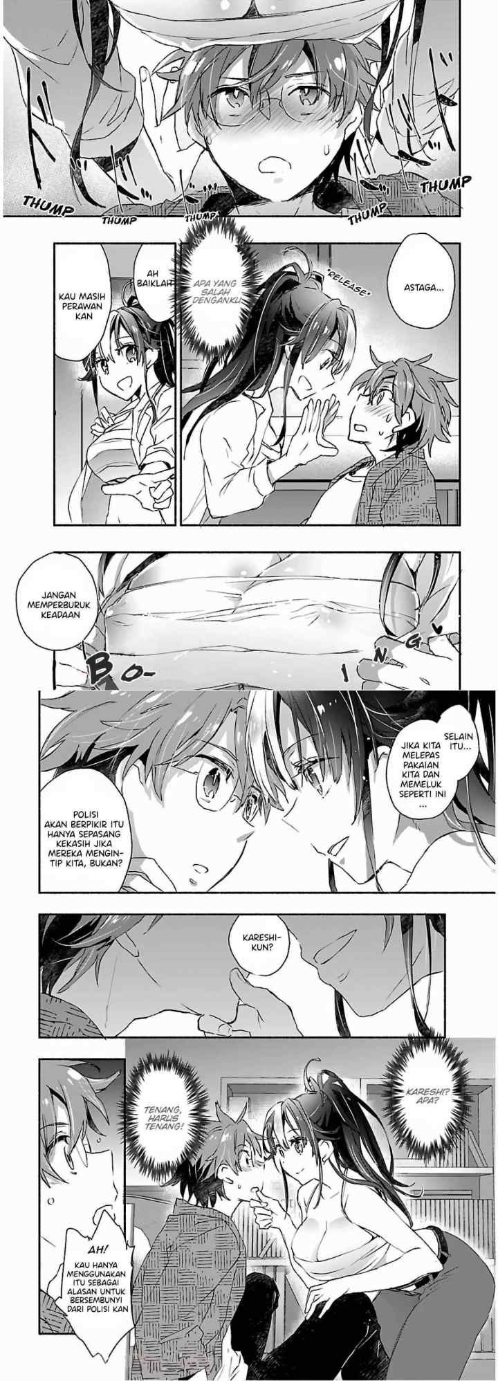 Yankee Musume ni Natsukarete Kotoshi mo Juken ni Shippai Shisou Desu chapter 1 halaman 8