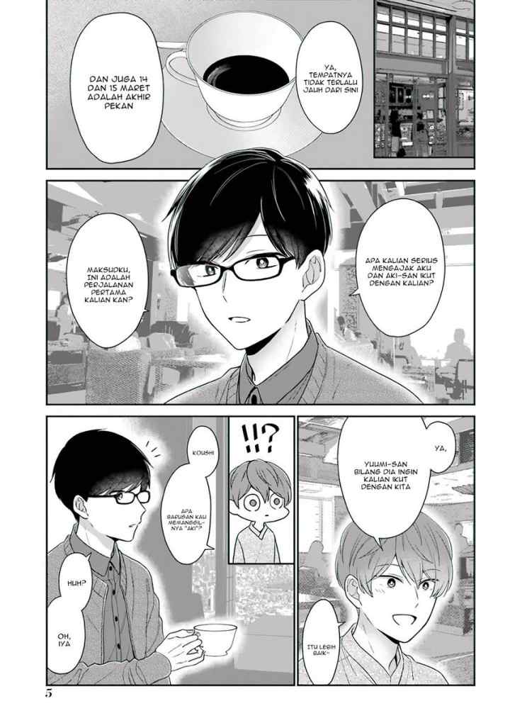 Arasa Dakedo, Hatsukoi desu chapter 47 halaman 4