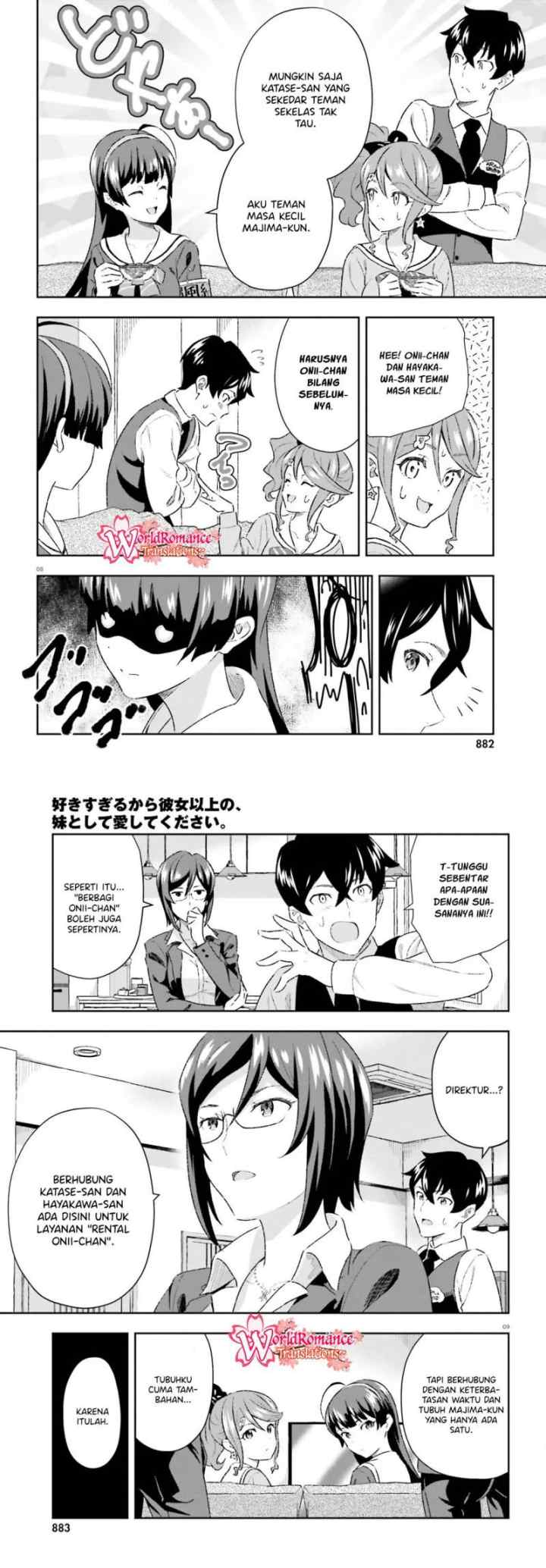 Suki Sugiru Kara Kanojo Ijou no, Imouto Toshite Aishite Kudasai chapter 6 halaman 5