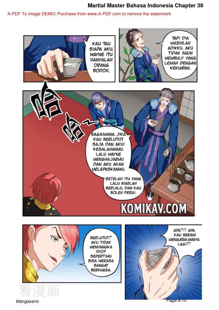 Martial Master chapter 38 halaman 6