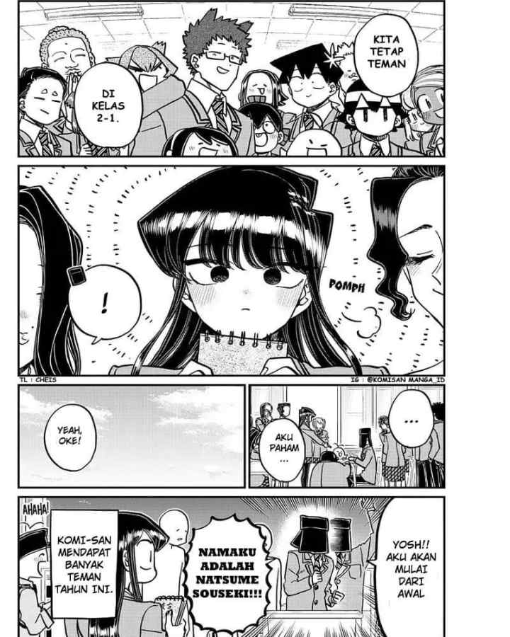 Komi-san wa Komyushou Desu chapter 323 halaman 15