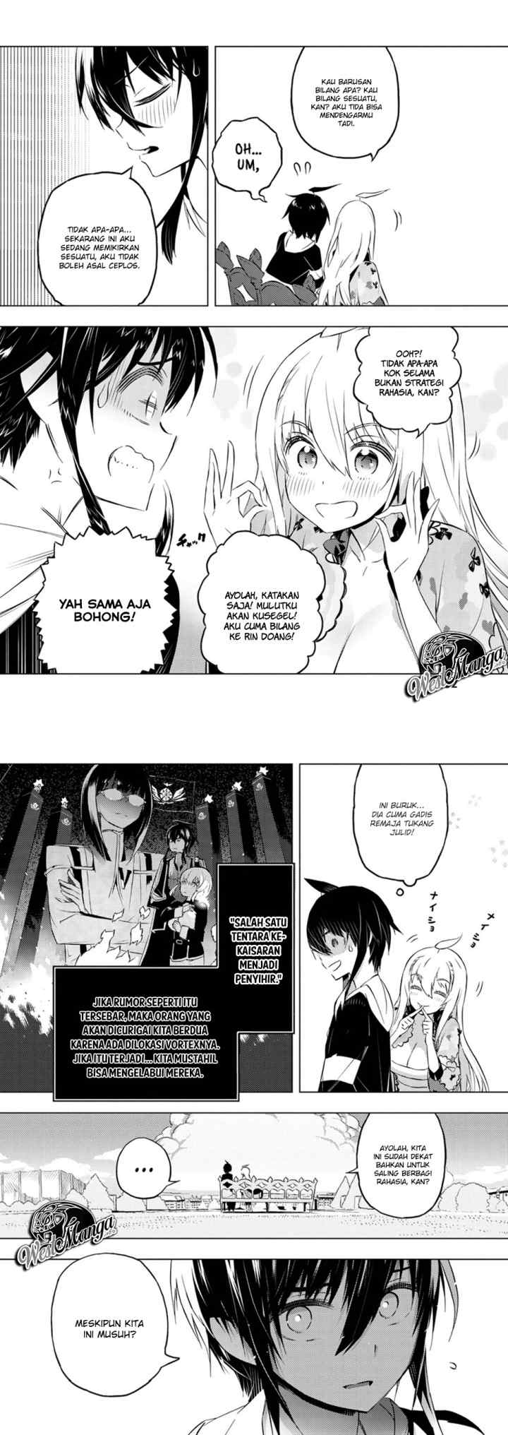 Kimi to Boku no Saigo no Senjou arui wa Sekai ga Hajimaru Seisen chapter 18 halaman 6