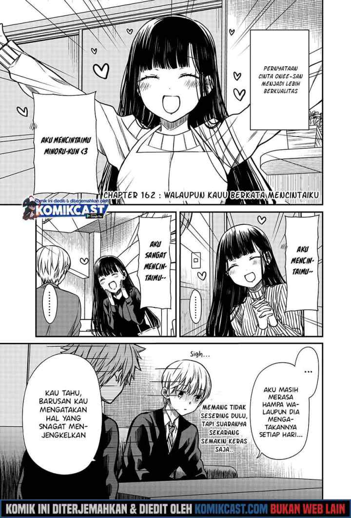 Danshi Koukousei wo Yashinaitai Onee-san no Hanashi chapter 162 halaman 4