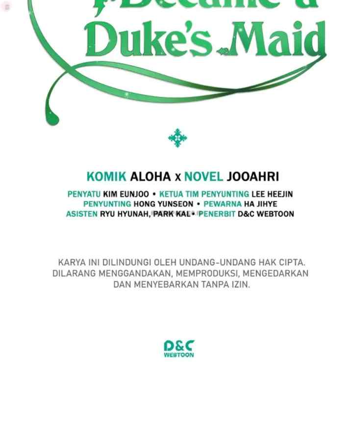 Sincerely: I Became a Duke's Maid chapter 54 halaman 15