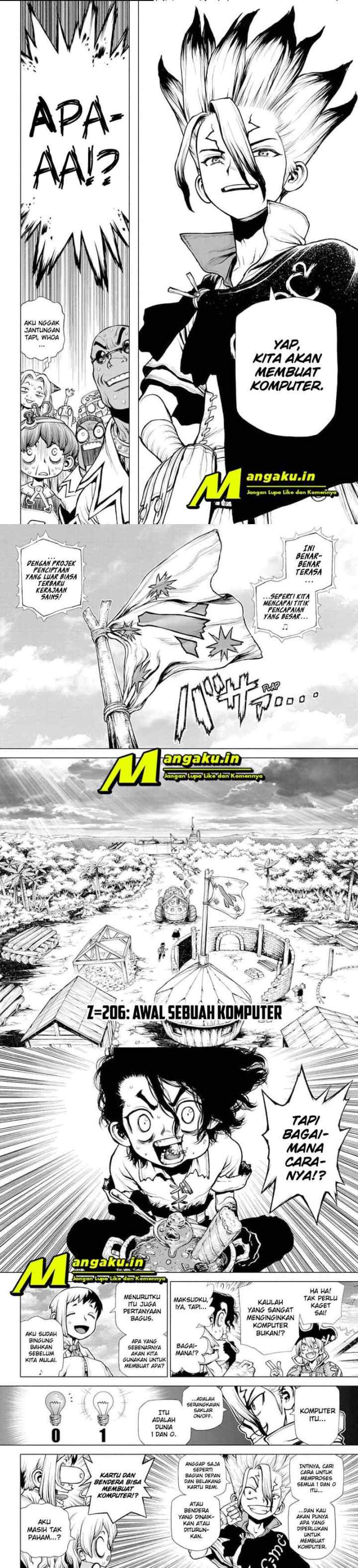 Dr. Stone chapter 206 halaman 4