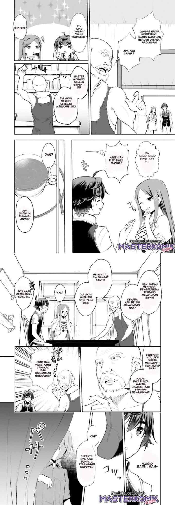 Botsuraku Youtei Nanode, Kajishokunin wo Mezasu chapter 19 halaman 6