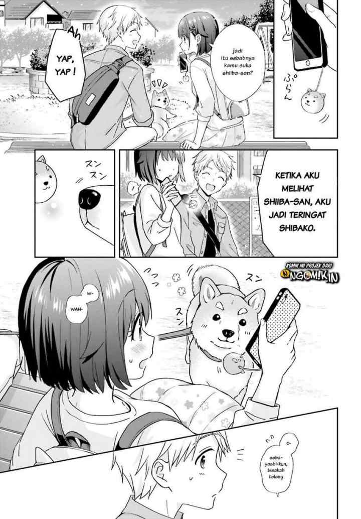 Koe no Chiisai Komori-san to Kuso Deka Oogoe no Oobayashi-kun chapter 20 halaman 4