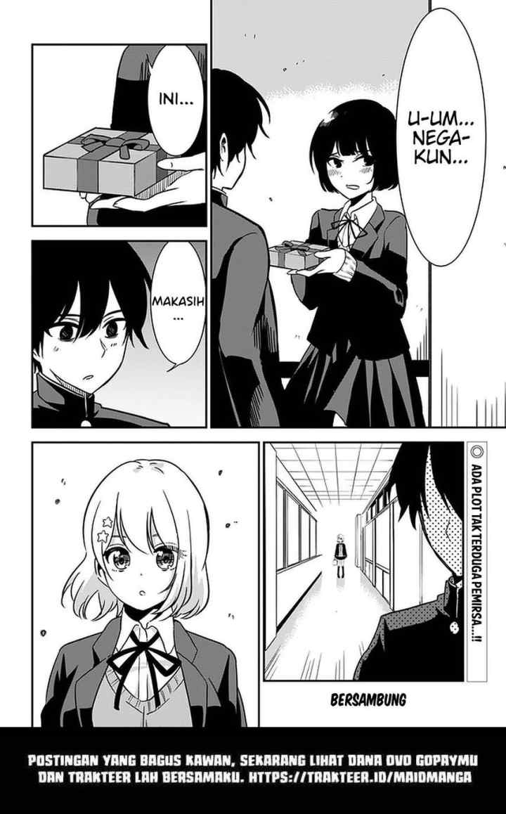 Nega-kun and Posi-chan chapter 40 halaman 14