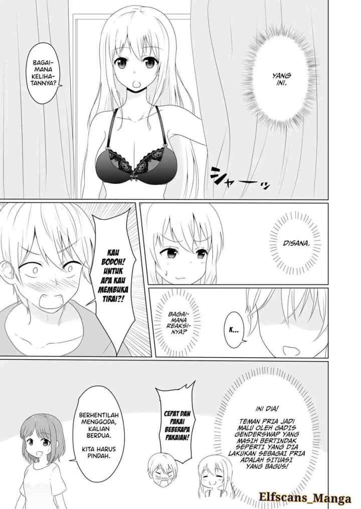 A Boy Who Loves Genderswap Got Genderswapped, so He Acts Out His Ideal Genderswap Girl chapter 5 halaman 5