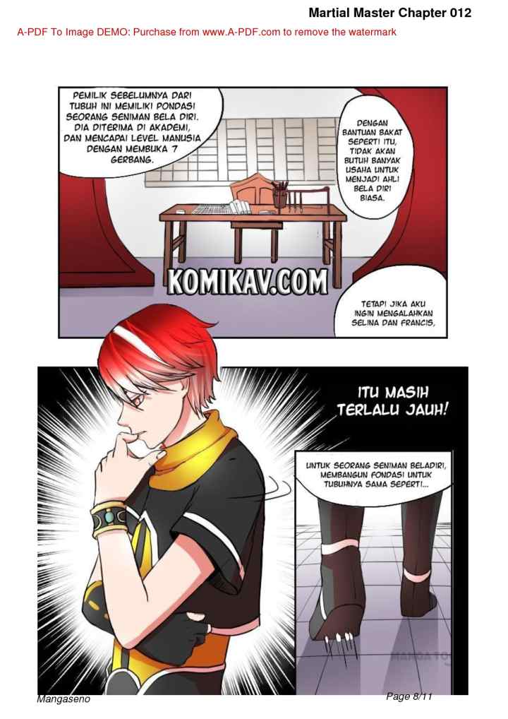 Martial Master chapter 12 halaman 8