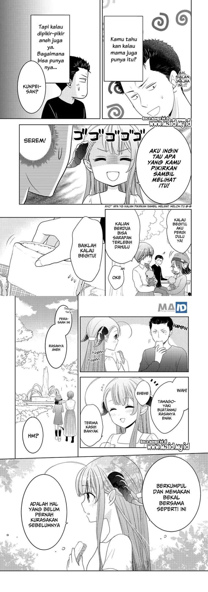 Kitaku Tochuu de Yome to Musume ga Dekita n dakedo Dragon datta chapter 11 halaman 10