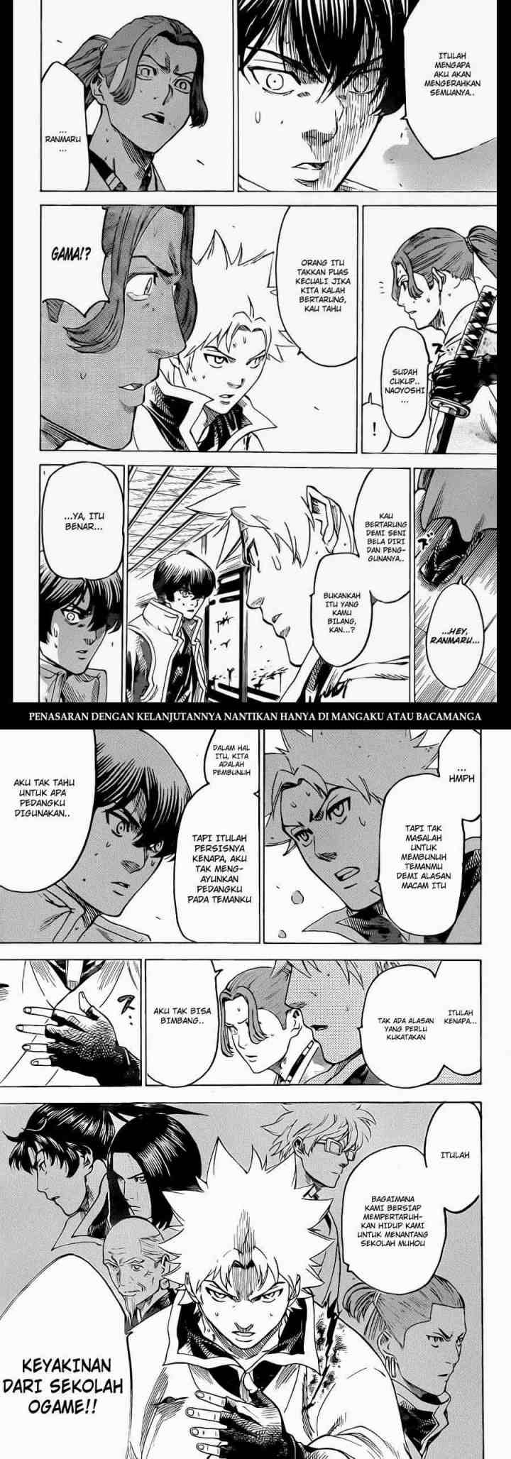 Gamaran chapter 181 halaman 8