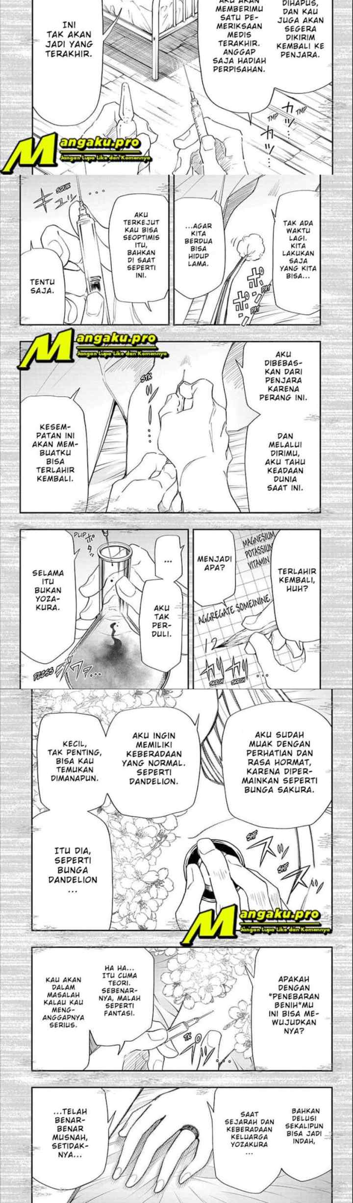 Mission: Yozakura Family chapter 80 halaman 5