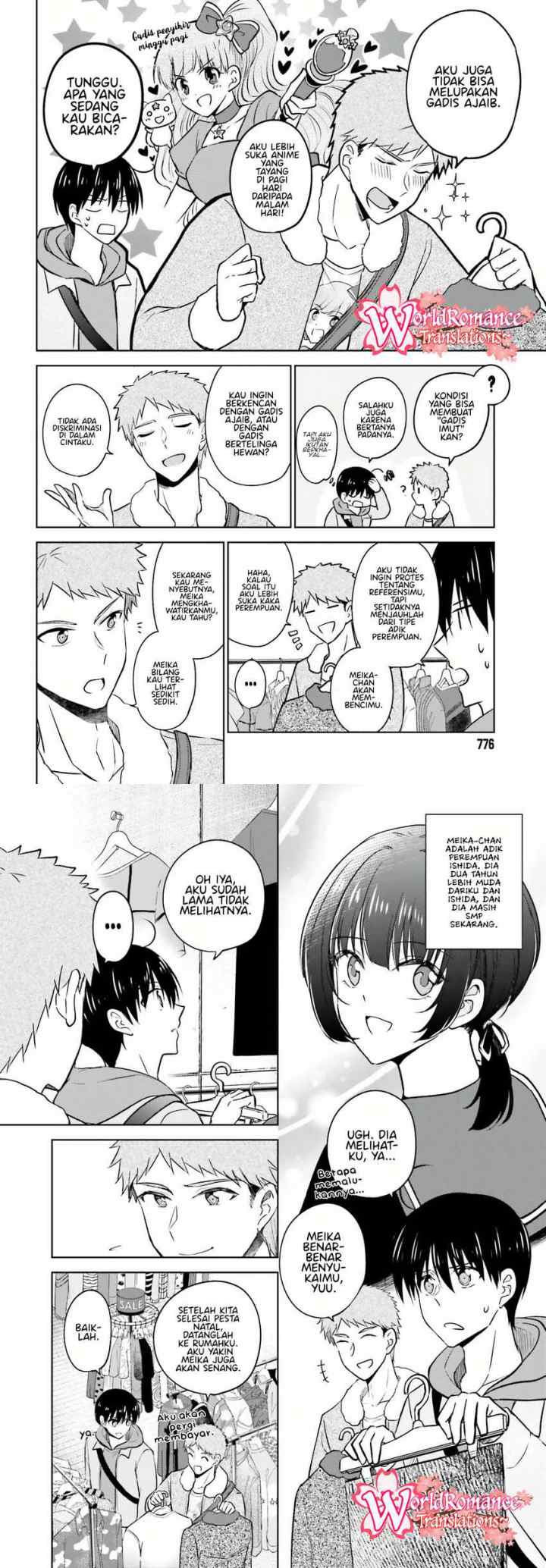 Kanojo ga Senpai ni NTR-reta node, Senpai no Kanojo wo NTR-masu chapter 7 halaman 7