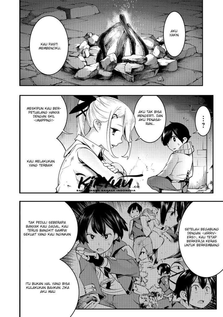 Hazure Skill [Mapping] wo Te ni Shita Shonen ha Saikyou Party to Dungeon ni Idomu chapter 13.2 halaman 4