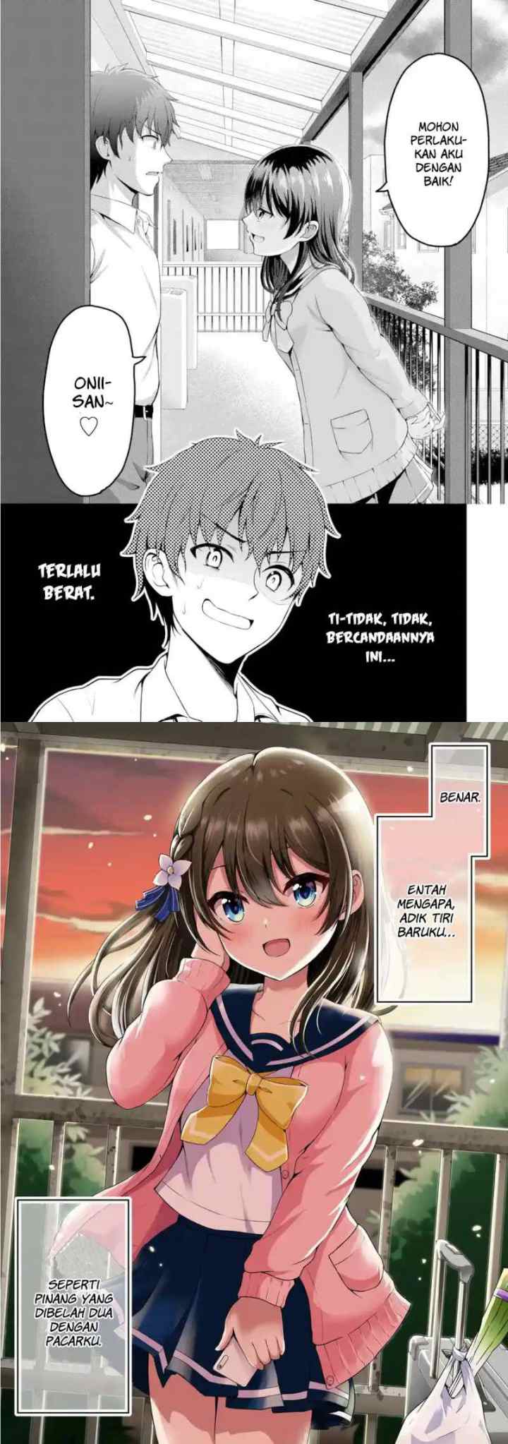Kanojo no Imouto to Kisu wo Shita chapter 1 halaman 19