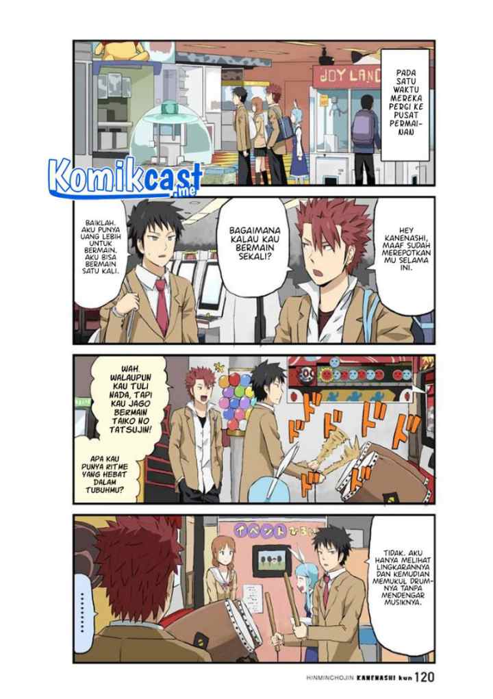 Hinmin Choujin Kanenashi-kun chapter 36 halaman 6
