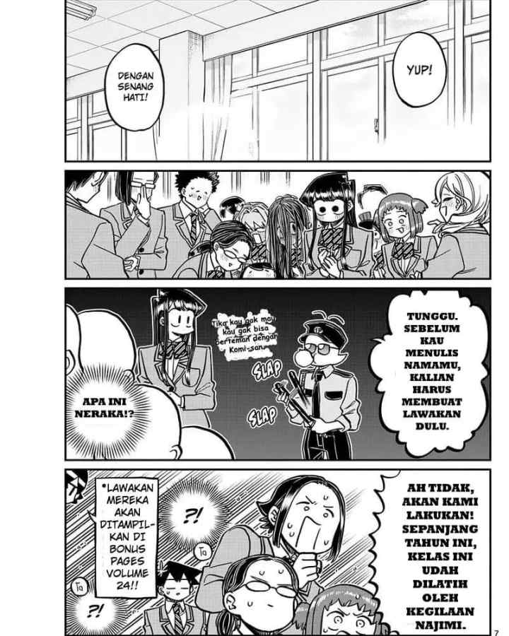 Komi-san wa Komyushou Desu chapter 323 halaman 8